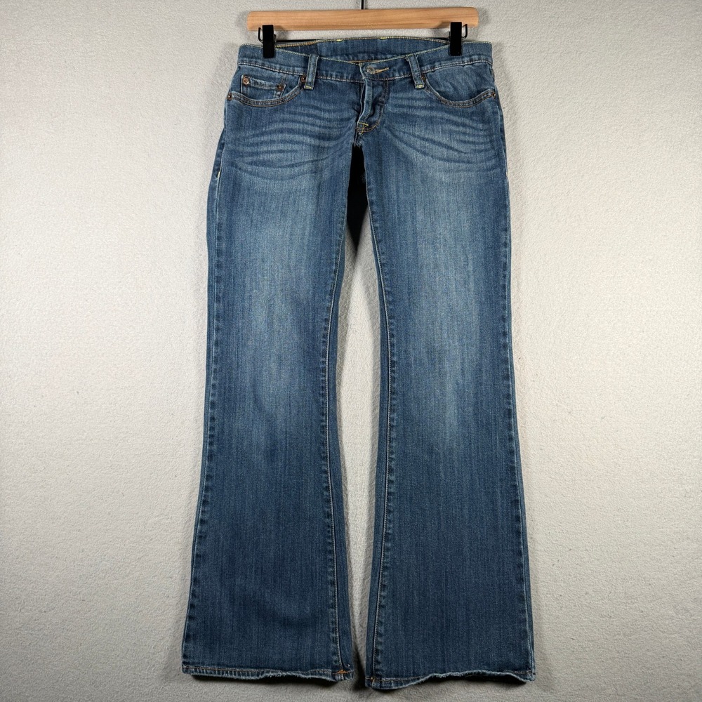 Lucky Brand Easy Rider Bootcut Jeans Medium Wash Low Rise Stretch 4/27 7WP1083